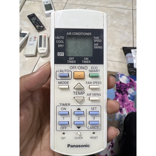 REMOTE REMOT AC PANASONIC I-AUTO ECOSMART 100% ORIGINAL