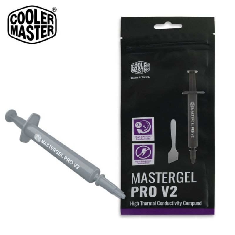 Cooler Master Mastergel PRO V2 Thermal Paste - pasta suntik untuk processor