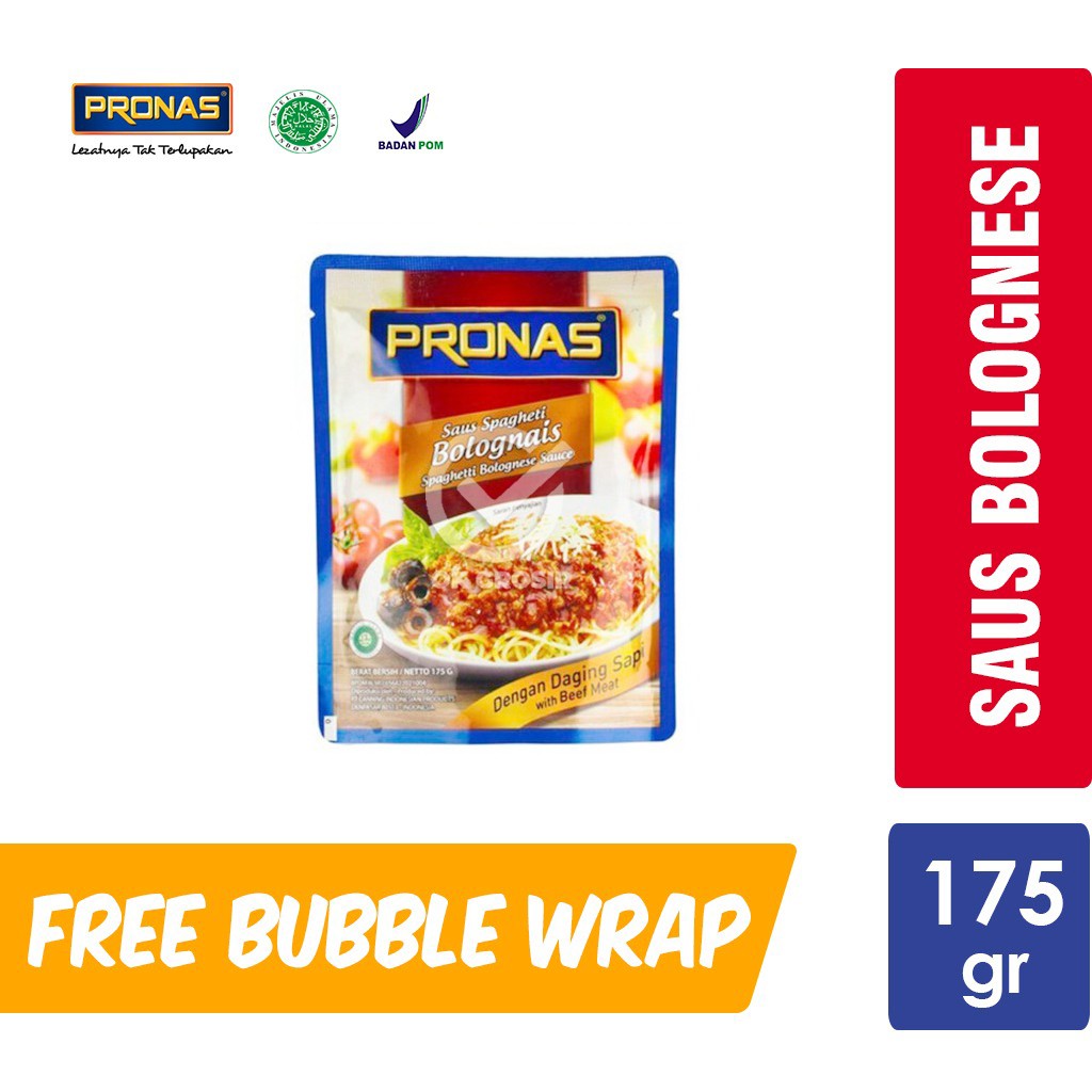 

Pronas Saus Spagheti Bolognese Sapi (175 gr)