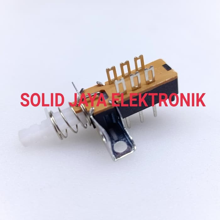 SWIT DPDT 6 PIN 2X3 SAKLAR PENCET DPDT 6 KAKI PUSH BUTTON 6 PIN SWITCH SWIT SAKLAR TEKAN 2 X 3 PIN