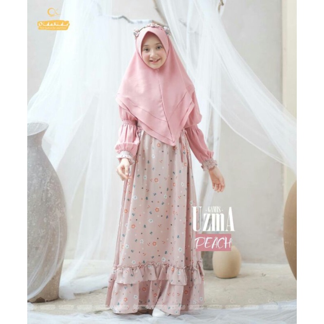 OIDOKIDS GAMIS ANAK UZMA PEACH