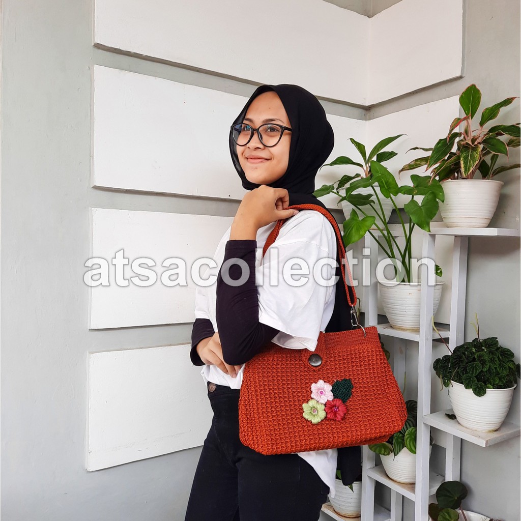 Tas Selempang Rajut ATSACOLLECTION