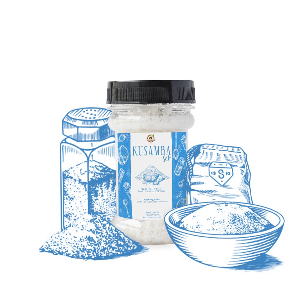 House Of Organix Kusamba Salt ( Botol ) 100 Gr