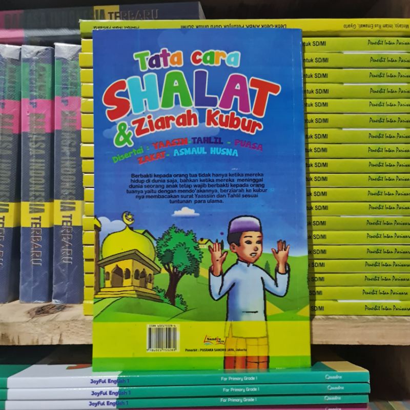 Buku Tata Cara Shalat dan Ziarah Kubur Disertai Yaasin Tahlil Puasa Zakat Asmaul Husna Full Colour