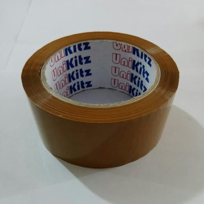 

Lakban Coklat 48 mm Unikitz 90 yard / 100 meter / opp tape brown