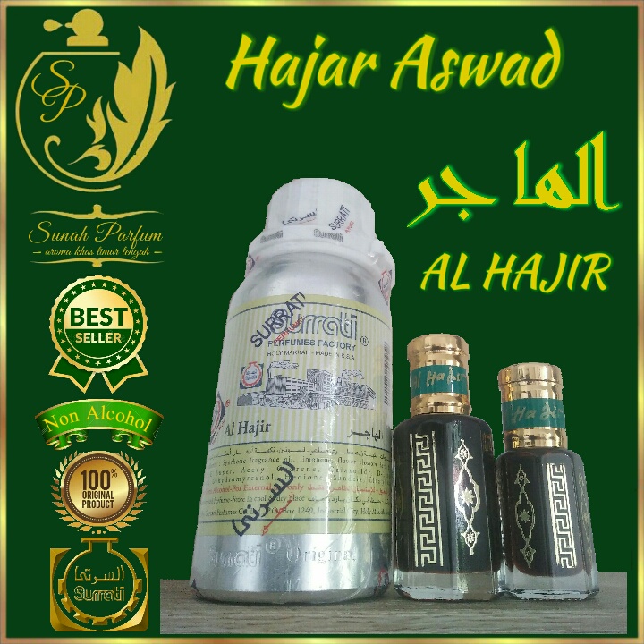 Parfum Hajar Aswad / Al Hajir Original Surrati