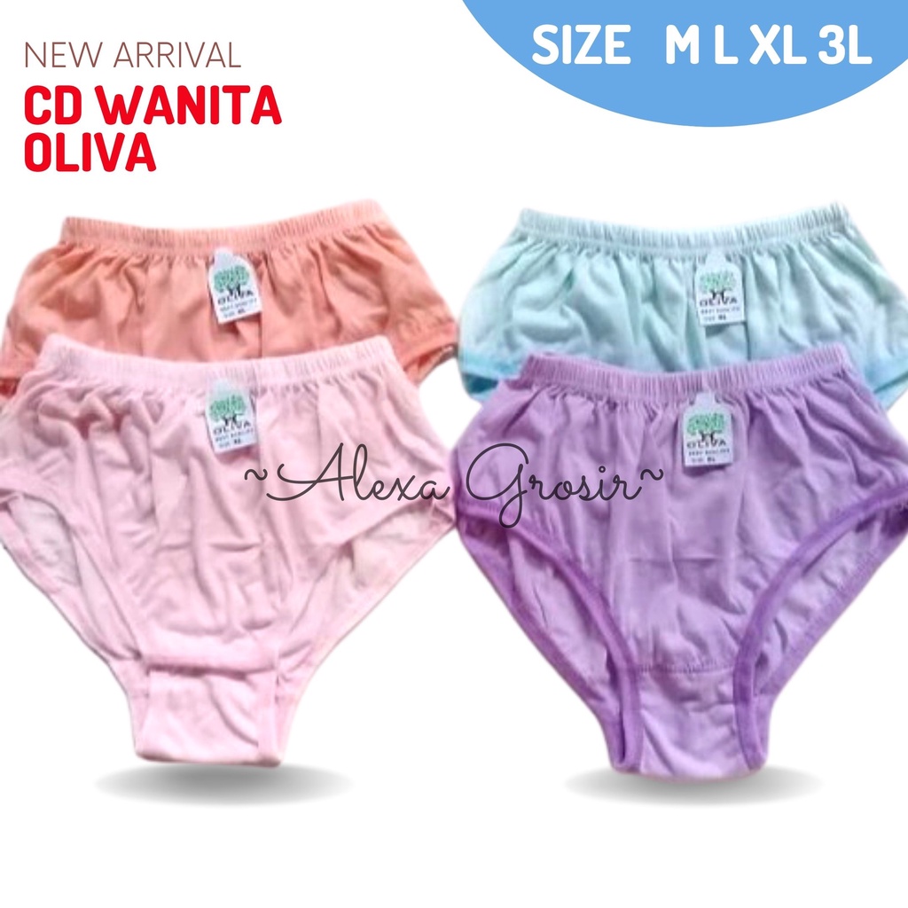 Celana Dalam Wanita Oliva Size 3L JUMBO