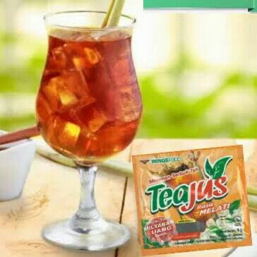 

TEAJUS Minuman Teh Gula Batu / Madu / Lemon / Apel (isi 10)