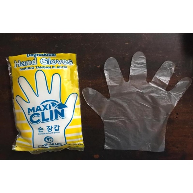 Sarung Tangan Plastik Sekali Pakai