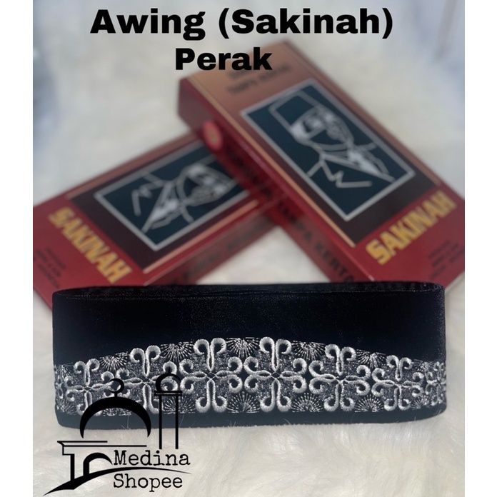 Songkok / peci AWING SAKINAH tipe gabardin 100% Original