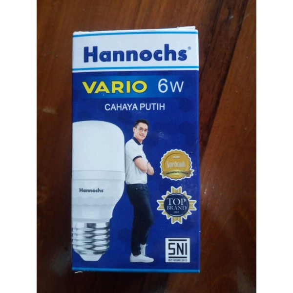 Lampu Murah Berkualitas Hannochs Vario 6 Watt putih Terang