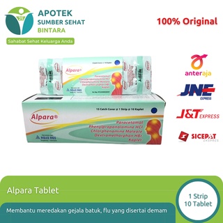 Jual Alpara Obat Batuk Pilek 1 Strip 10 Tablet | Shopee Indonesia