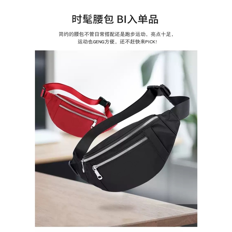 Tas Pinggang Wanita Tas Waistbag Terbaru 2022 Waisbag Terlaris Tas VIral Tas Kekinian Ala Korea Tas Bahan Nilon ANti Air Kualitas Import