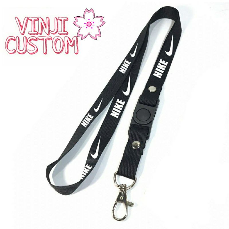 

lanyard NIKE gantungan kunci DISTRO / tali lanyard gantungan leher id card name tag kartu nama