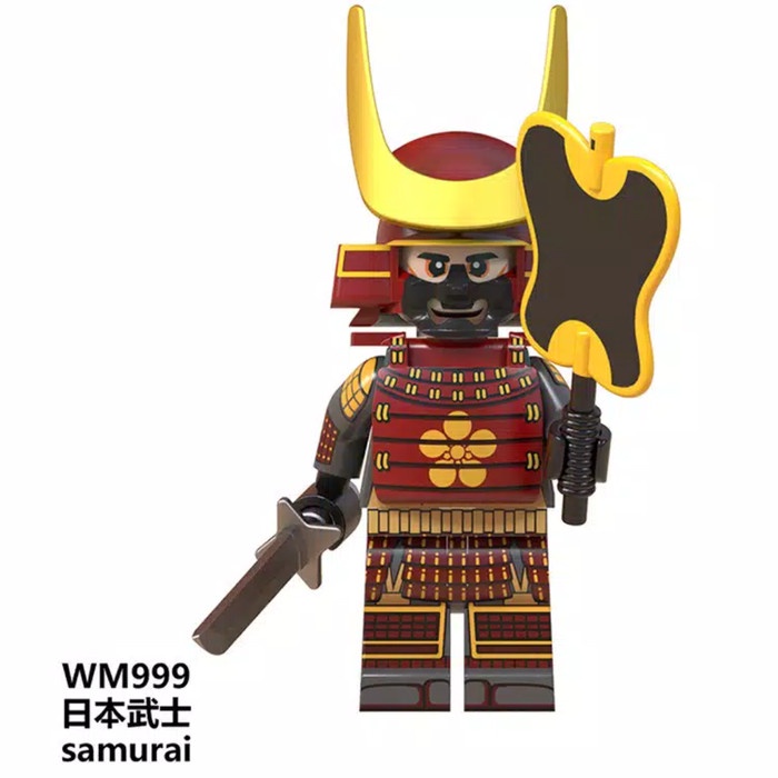 Kusus Hari Ini Lego Minifigure Samurai Army Japan Tentara Jepang Wm 999 Terbatas
