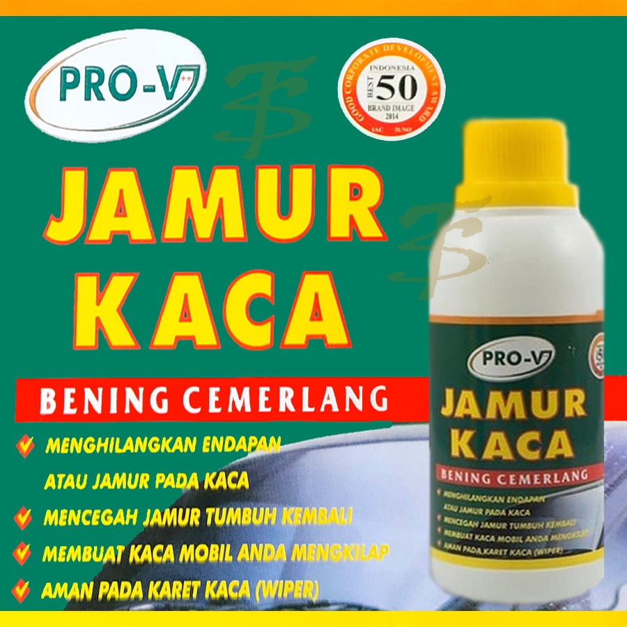 Pro-V Obat Jamur Kaca Mobil 250ML - Jamur Kaca Mobil Bersih Bening Cemerlang