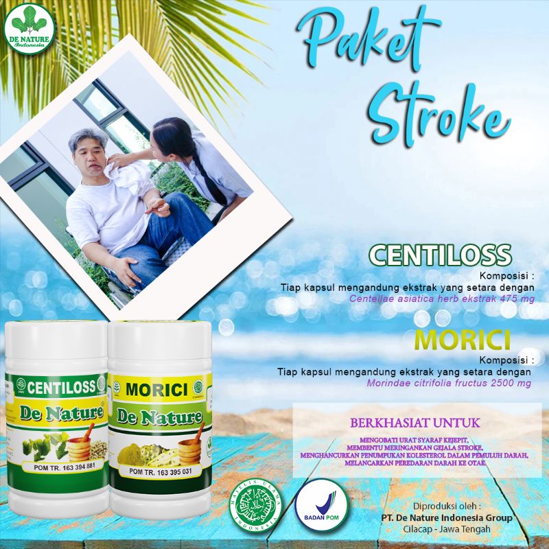 Obat Stroke || Centilos Morici De Nature