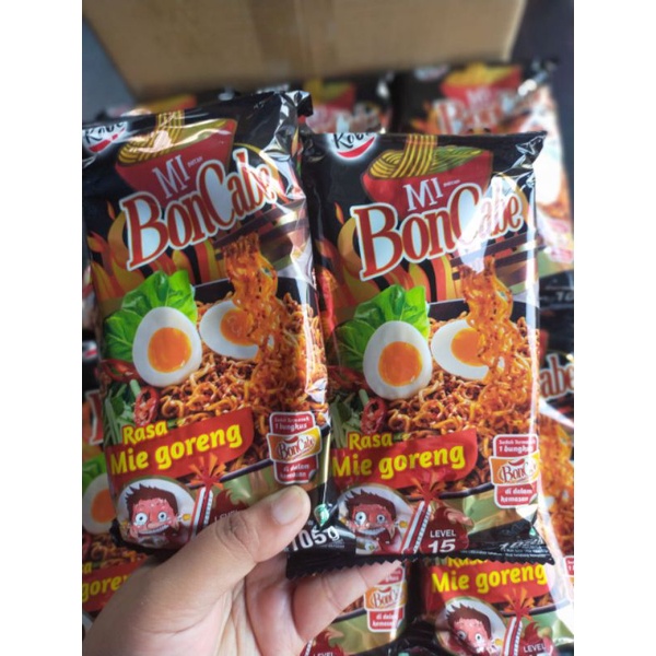 MIE BON CSBE LEVEL 15 EXTRA PEDAS BERAT ISI 105G