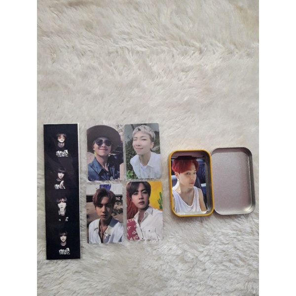 BTS - LUCKY DRAW PHOTOSTRIP POB BUTTER M2U SW PWS SOUNDWAVE POWERSATATION NAMU NAMJOON RM JIN SEOKJI