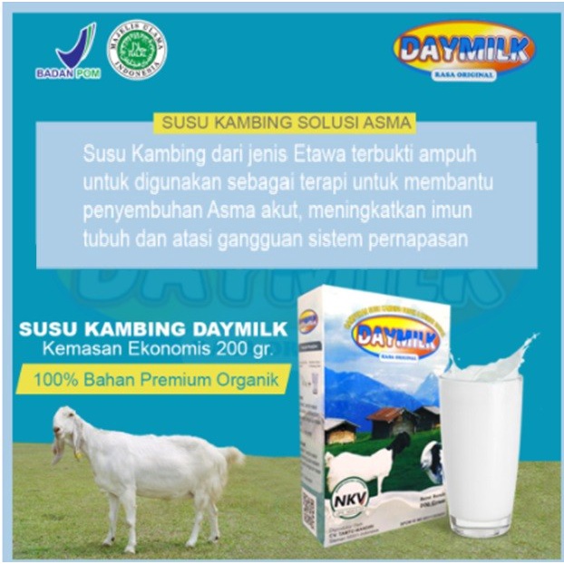 

b2011bb Daymilk Susu Kambing Etawa Jaminan Asli Cocok Untuk Masalah Pernapasan Xa201As