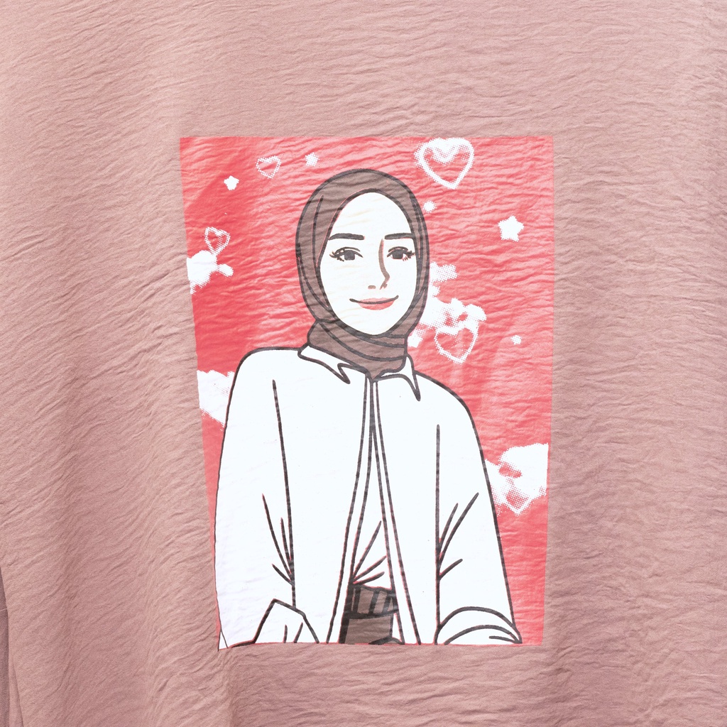 [COD] Shazfa.apparel - Pakaian Muslim wanita Gina Tunik