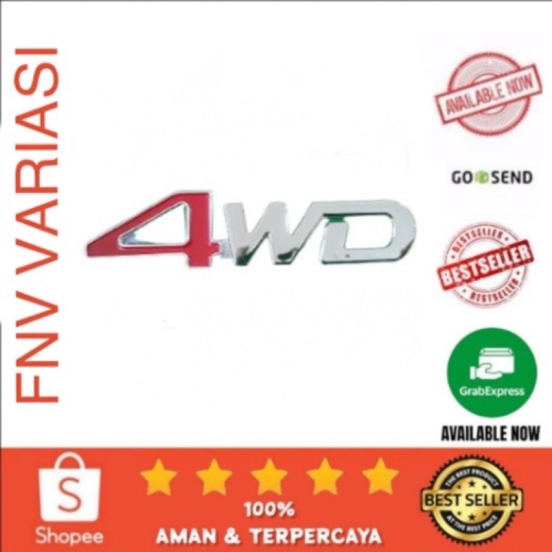 Emblem Logo 4WD