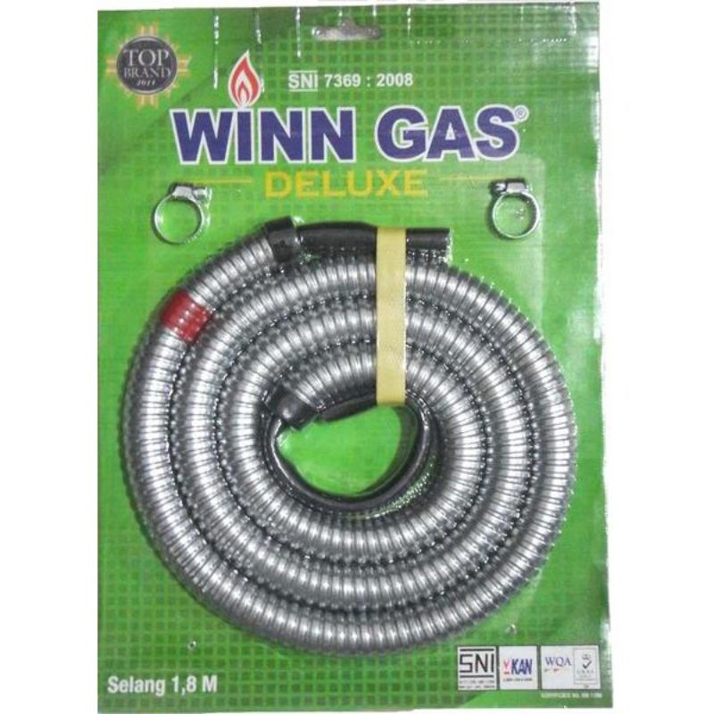 Winn Gas Selang Gas Flexible Deluxe SNI 1,8M