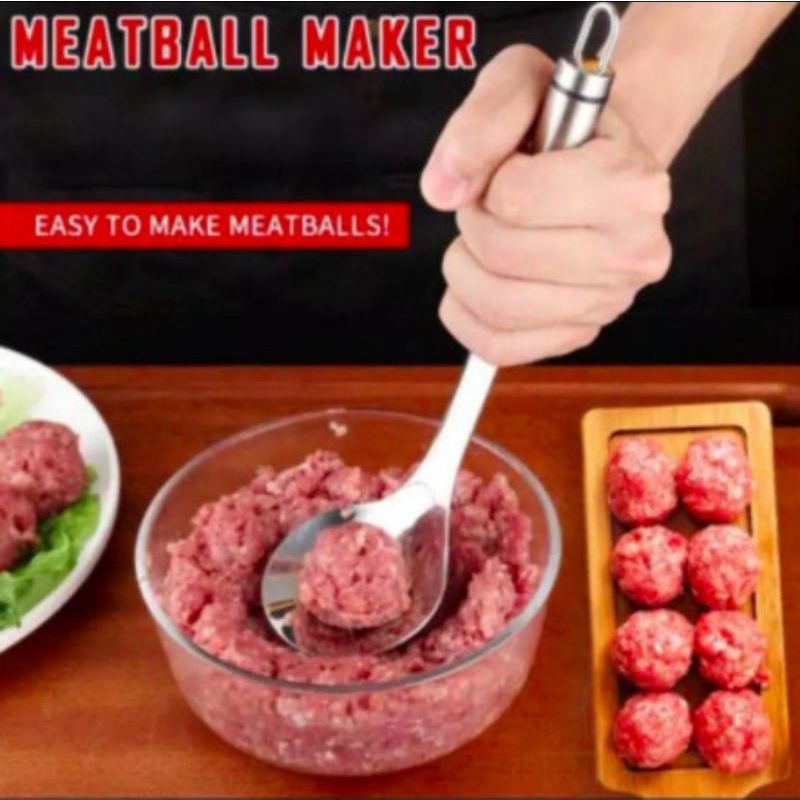 alat pembuat bakso pentol meat ball maker stainless