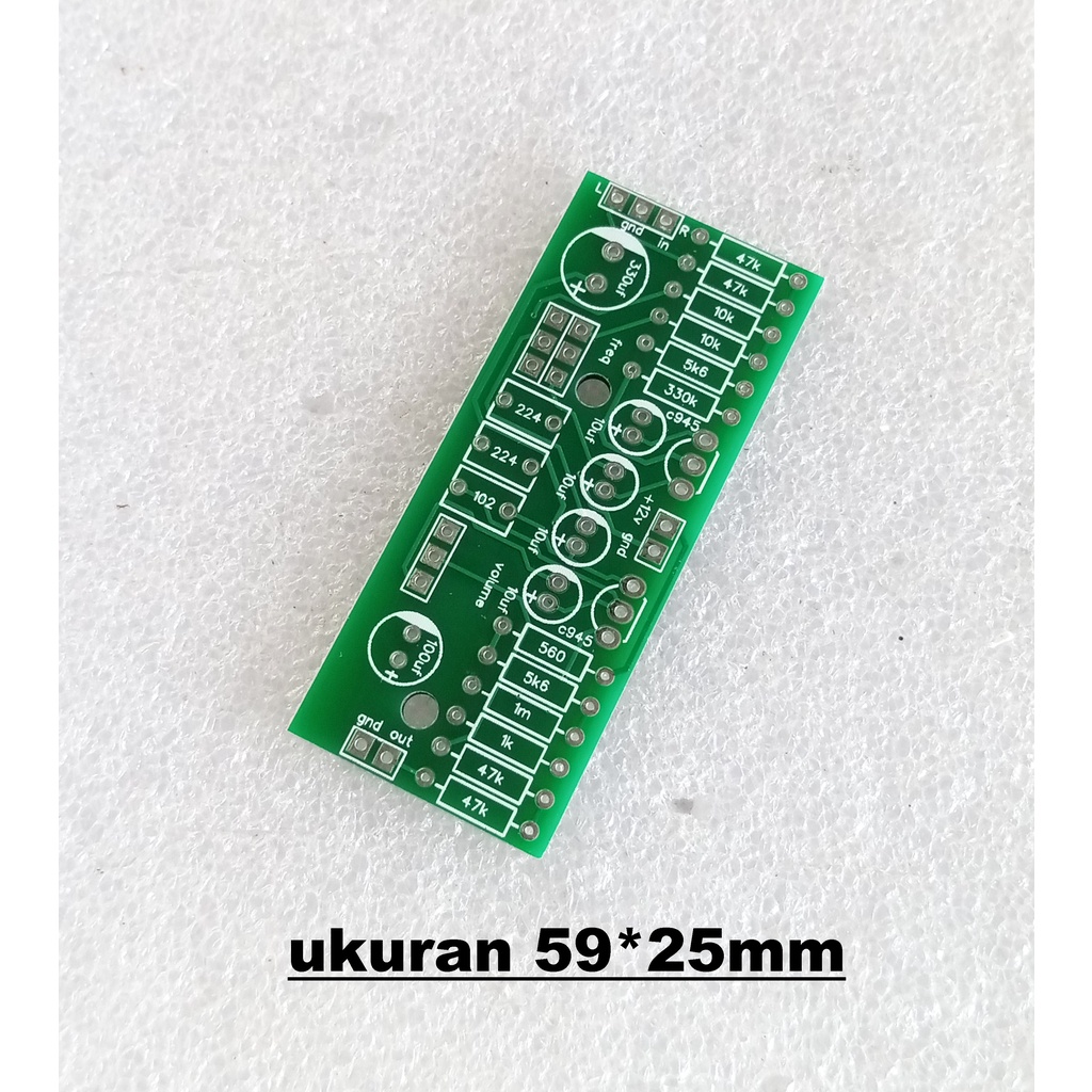 PCB Subwoofer 2 Transistor Plus Frequensi