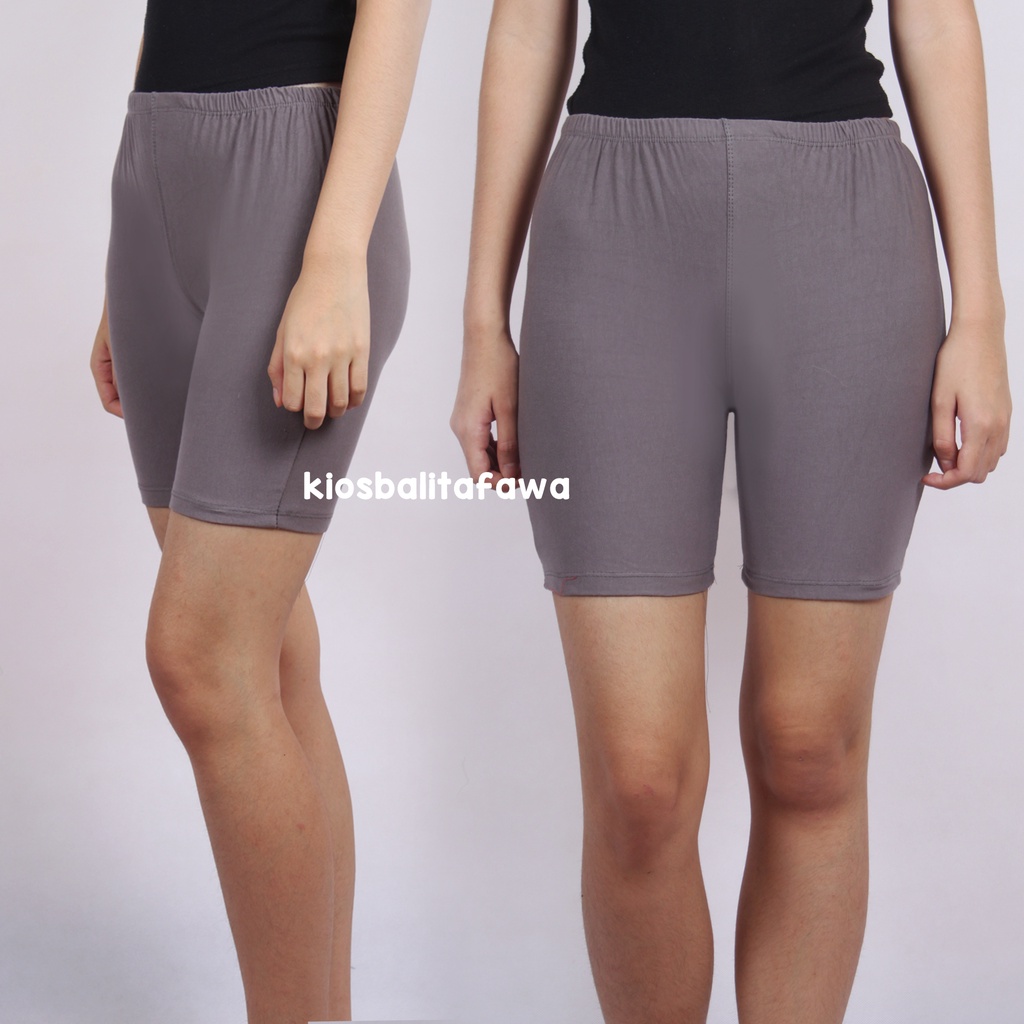 Celana Short Wanita fit to L / Polos Model Celana Ketat  Dalaman Rok Hot Pants Bahan Adem Murah