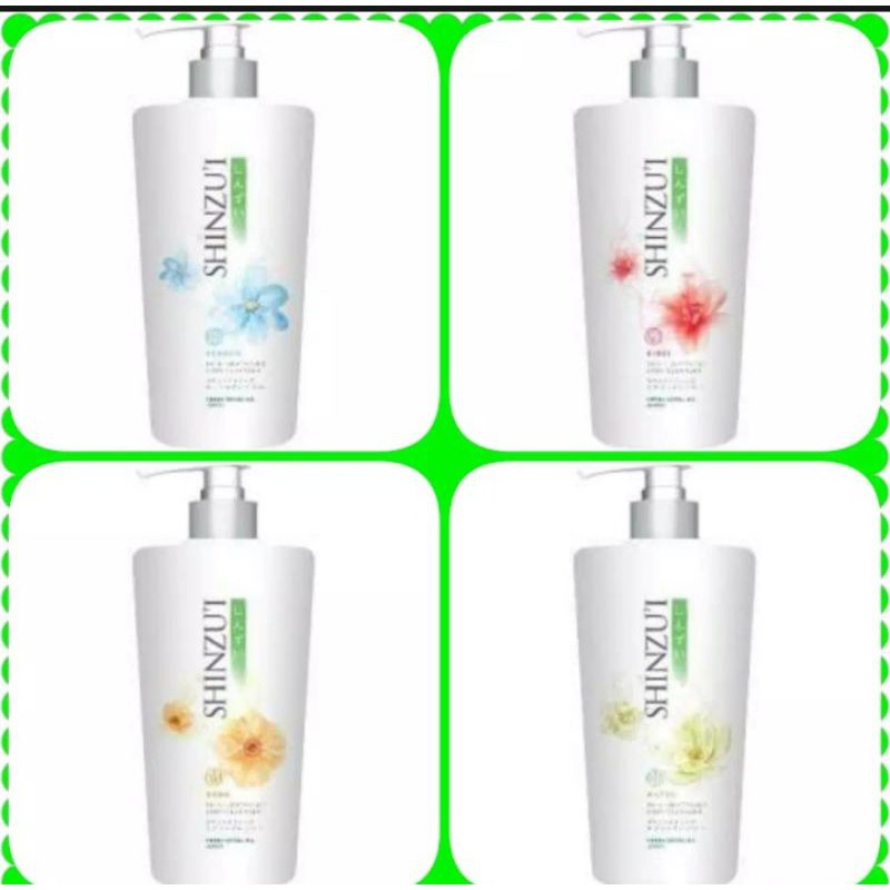 shinzui sabun mandi  cair botol 500 ml