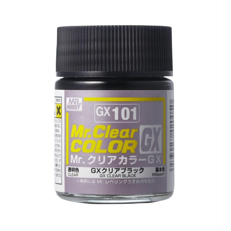 

Mr Color GX101 Clear Black Mr Hobby Lacquer Paint