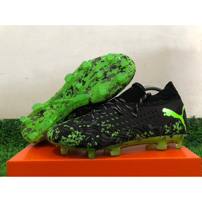 Soccer Puma Future 19.1 Netfit FG - Camo Green Black
