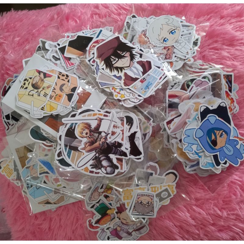 

dijual sticker anime aneka ragam