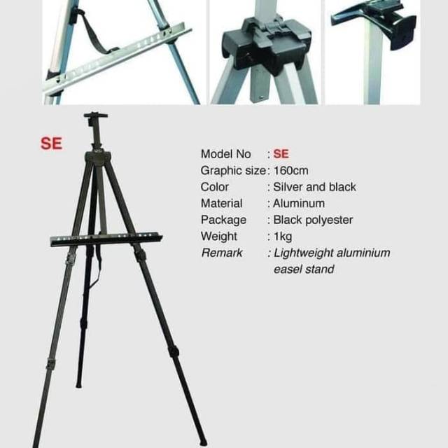 Tripod Stand Frame Camera Poster Foto Stand Banner Lukisan Easel