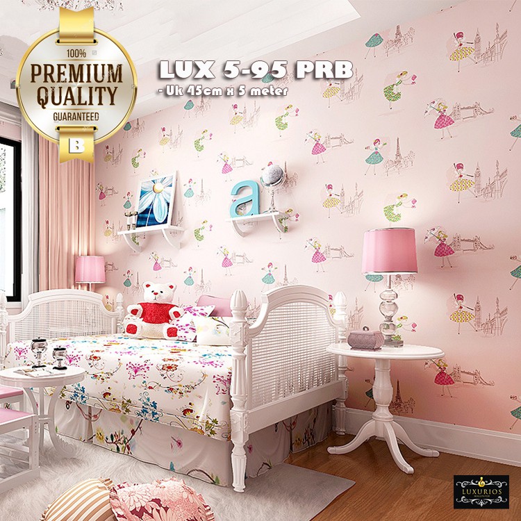  Wallpaper  barbie  stiker dinding LUX 5 95 PRB grade B 