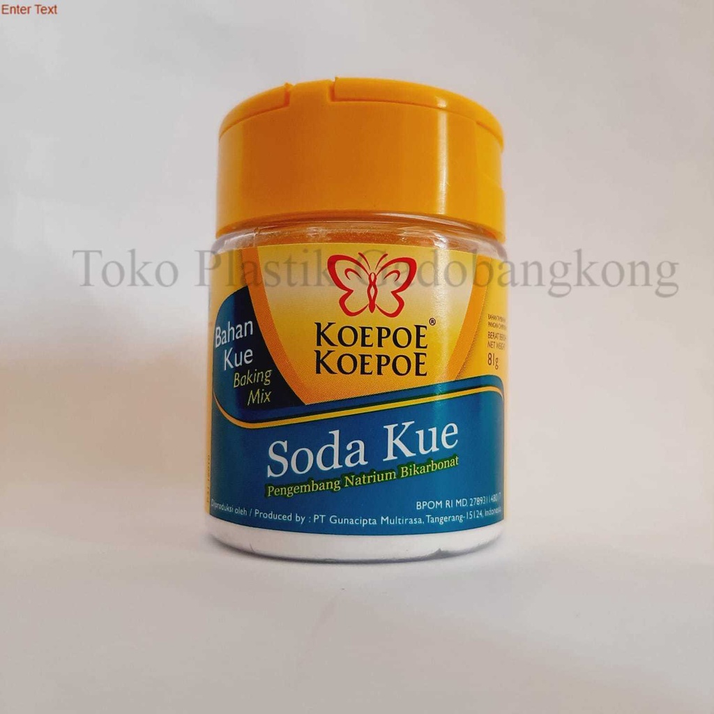 

Soda kue koepoe koepoe 81gram / Pengembang Makanan