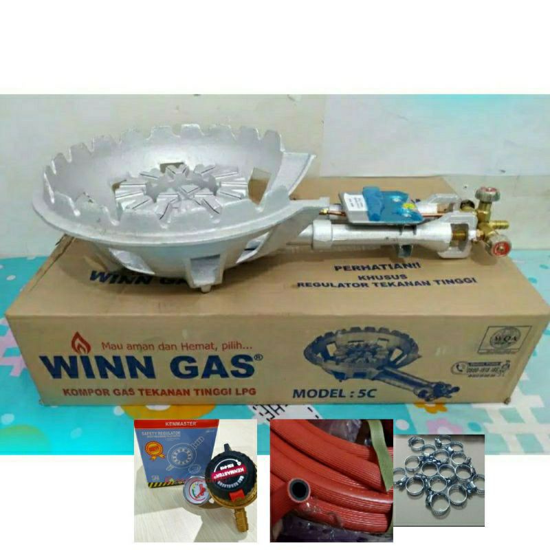 Winn Gas , Win Gas , 5C , Kompor , High Pressure , Restauran , Tekanan Tinggi