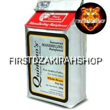

quintino's coffee mandheiling rainforest alliance 250gr