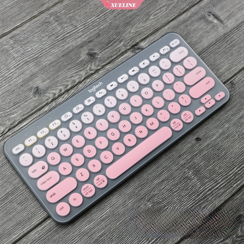 Logitech K380 Cover Pelindung keyboard Wireless Bahan Silikon Anti Debu / Air