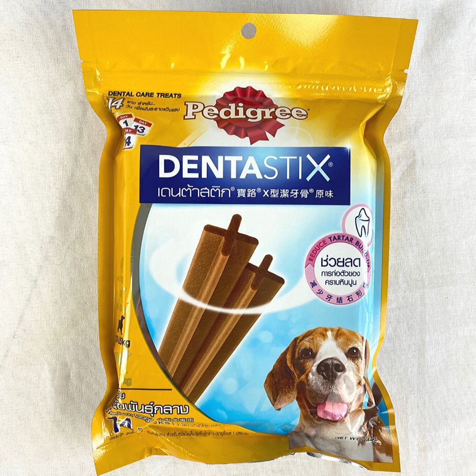 

PEDIGREE Snack Anjing Dental DENTASTIX Medium 344gr