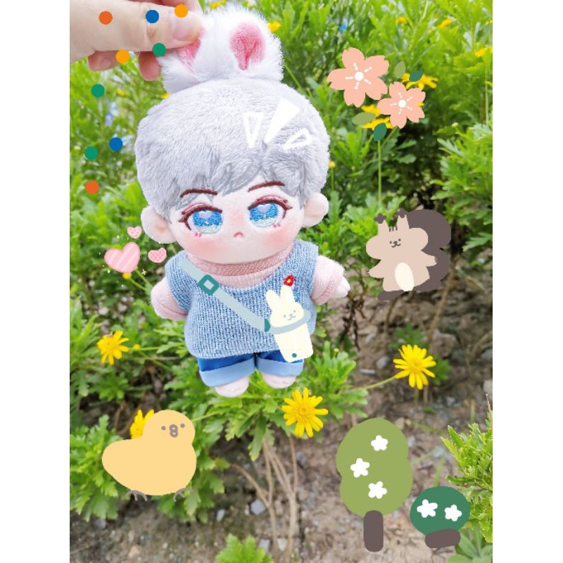 READY STOCK DOLL NCT DREAM NATOO GRAY RABBIT JAEMIN / DOLL KPOP / DOLL JAEMIN / DOLL NCT