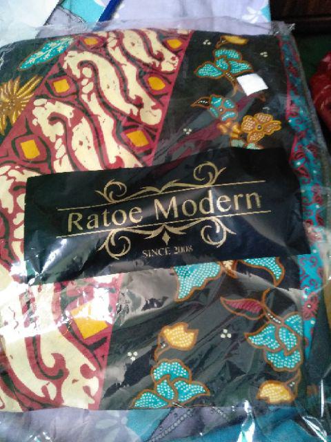 Gamis Batik Original Ratoe Modern Motif Terbaru