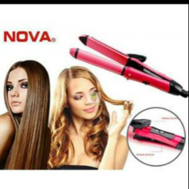 Catok NoVa 2009 Pelurus Dan pengerinting rambut atau Multifungsi