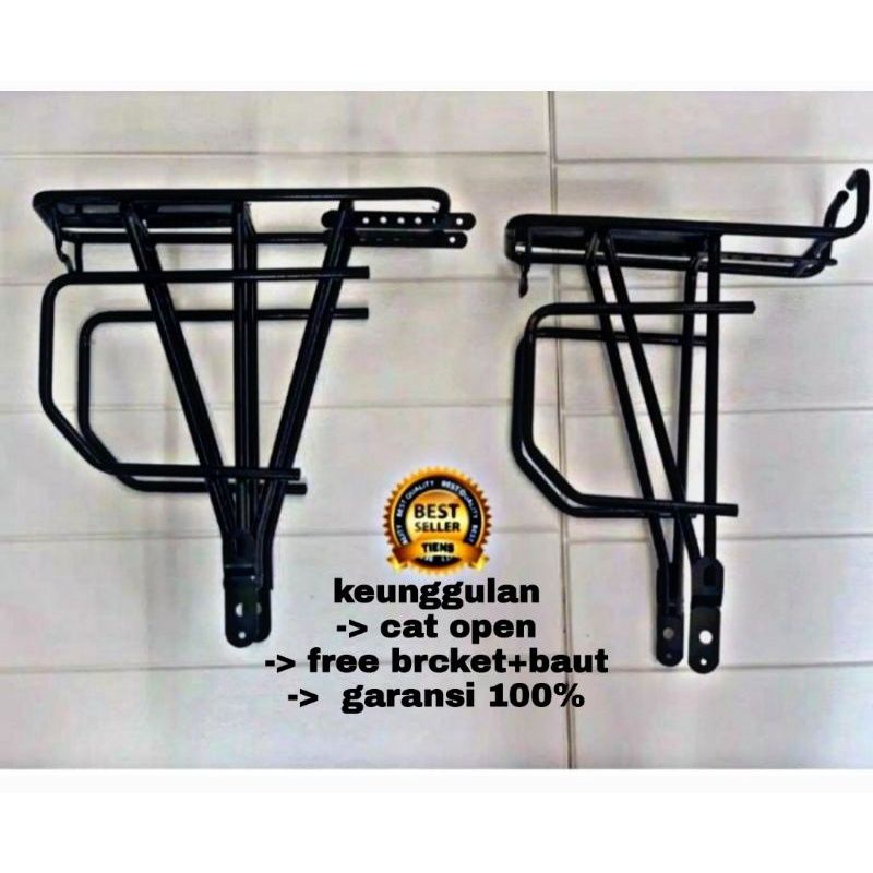 Rak Panier sepeda touring/Boncengan Sepeda/Bagasi Sepeda Depan Belakang