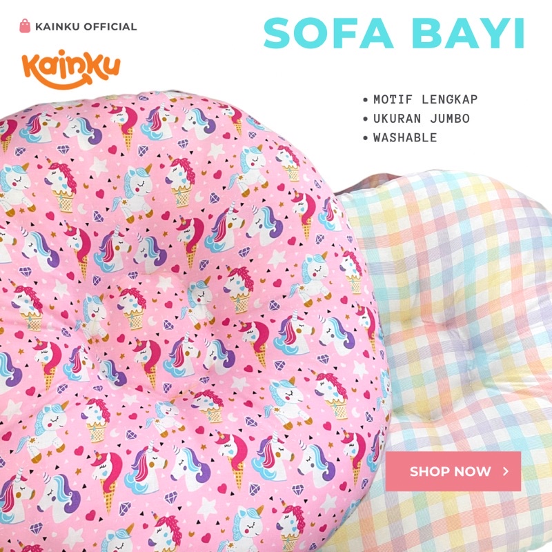 Sofa Bayi Jumbo Multifungsi Sofa bayi besar  baby lounger kasur bayi lucu