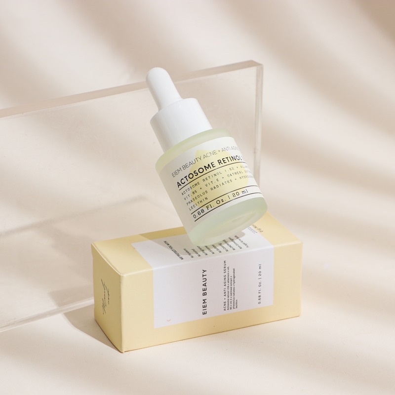 Eiem Beauty Series Serum Brightening Niacinamide | Acne Anti Aging retinol | Hydration Hyaluronic | Water Bank Moisturizer |  Calm Soothing Toner | Sunscreen BPOM