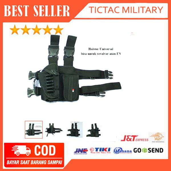 Holster Paha Pistol Magasen Universal/ Holster Universal/ Tempat Pistol Universal New