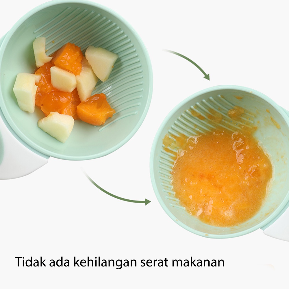 Baby Food Maker Alat Makan Bayi Mangkok Mpasi Grinding Bowl/C 223