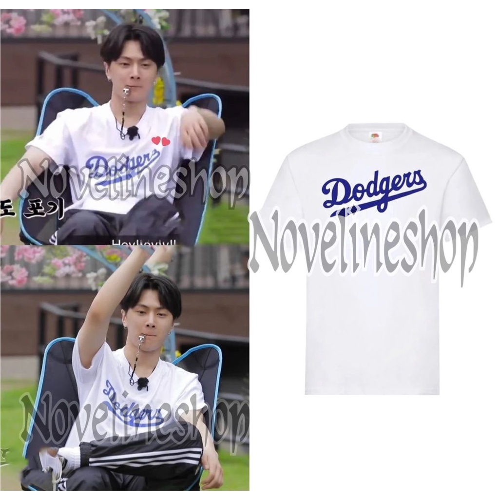 TSHIRT KPOP KAOS ENHYPEN EN- JAY OUTFIT DODGERS PREMIUM COTTON COMBED 30S